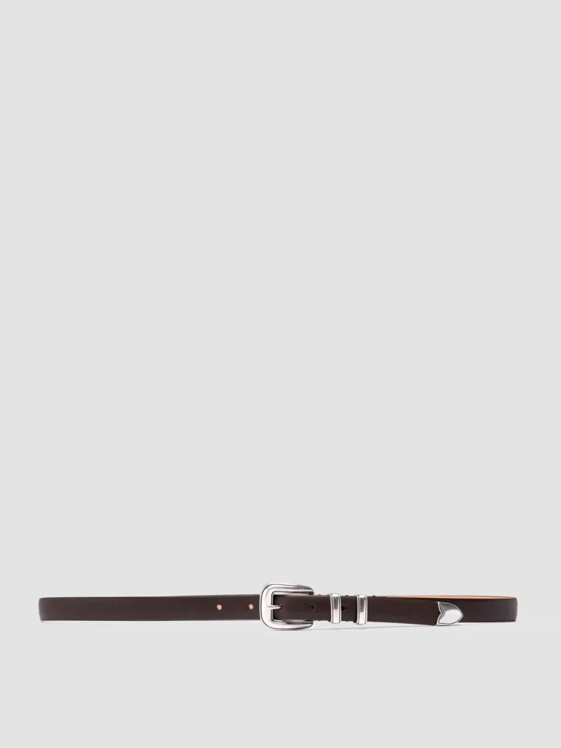 091 - Brown Leather Belt