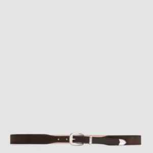 092 - Brown Suede Belt