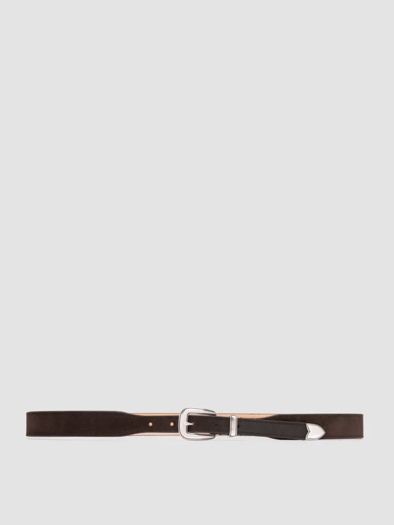 092 - Brown Suede Belt