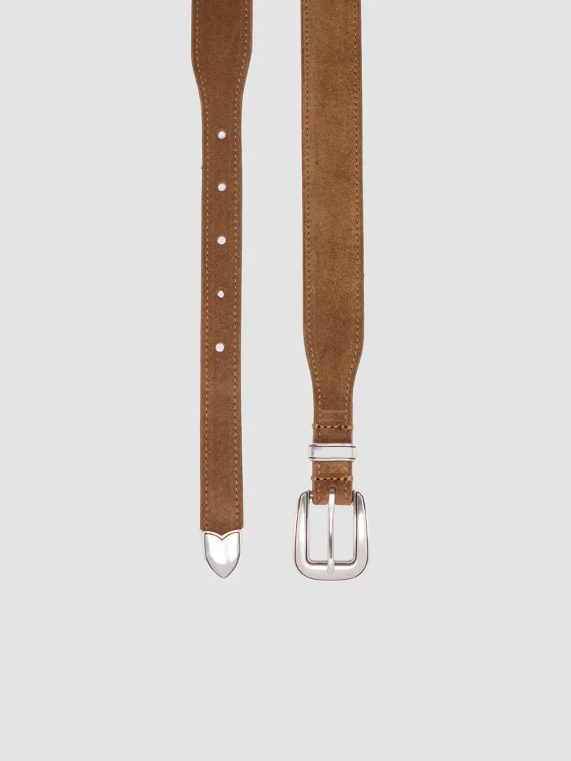092 - Brown Suede Belt - Image 2