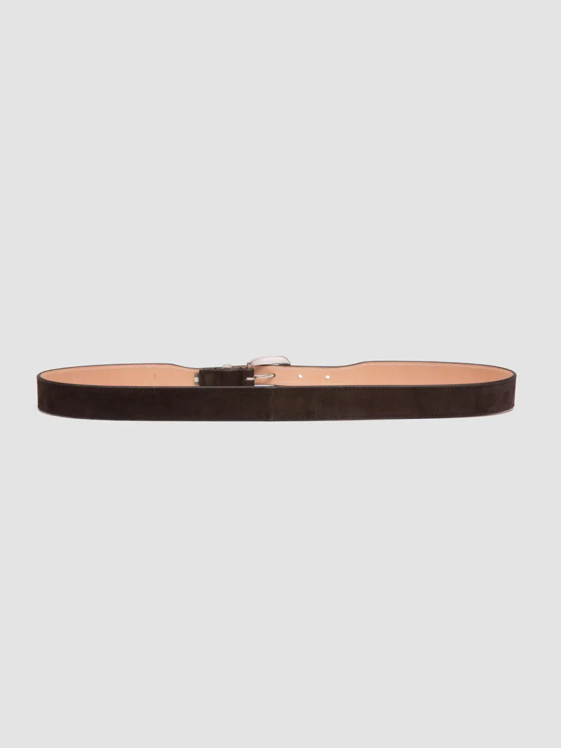 092 - Brown Suede Belt - Image 3
