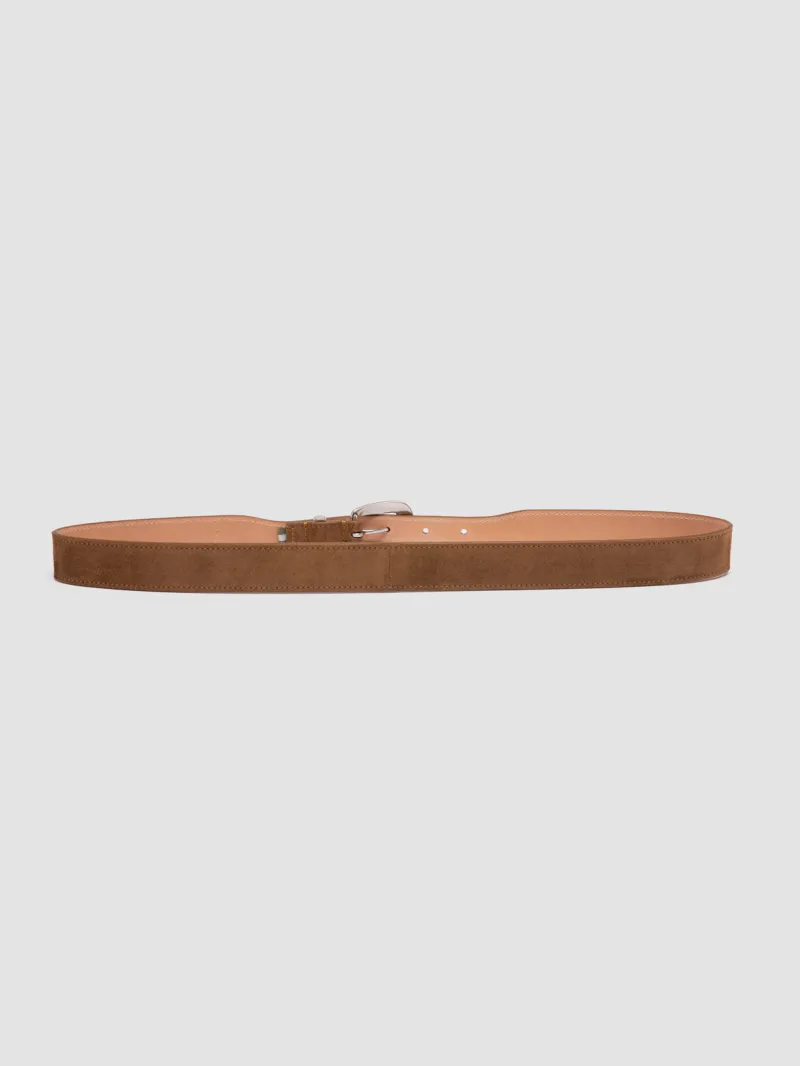 092 - Brown Suede Belt - Image 3