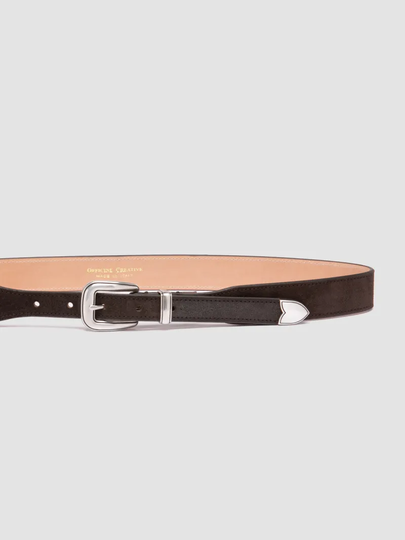 092 - Brown Suede Belt - Image 4