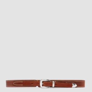 097 - Brown Leather Belt