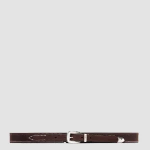 097 - Brown Leather Belt