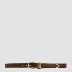 098 - Brown Suede Belt