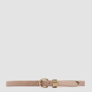 098 - Taupe Suede Belt