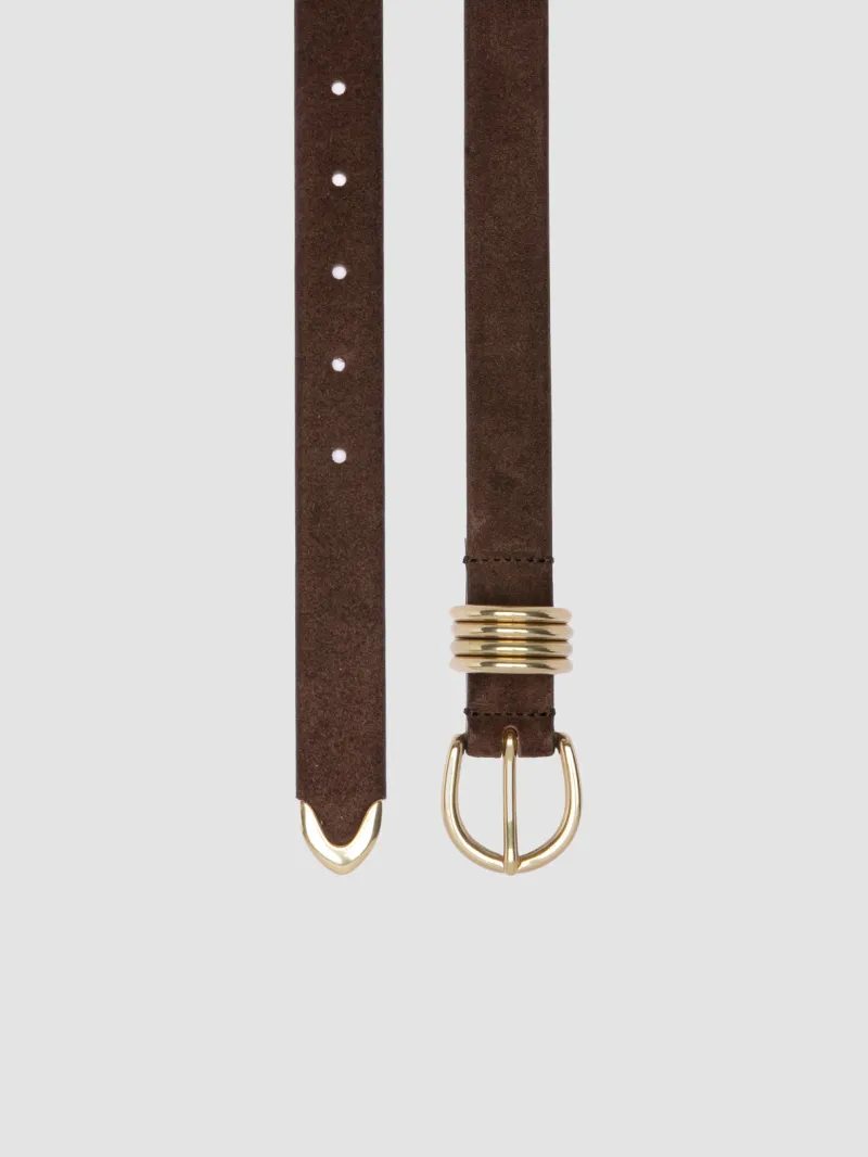 098 - Brown Suede Belt - Image 2