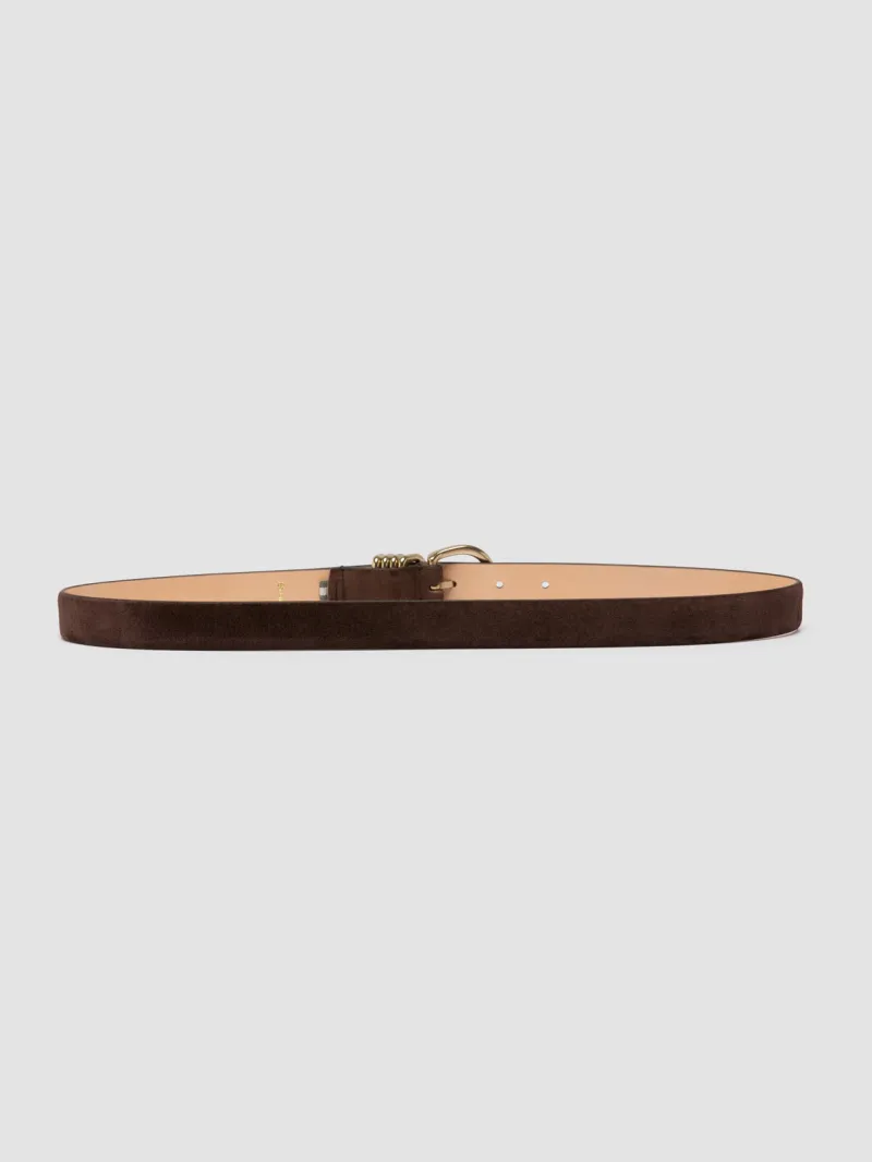 098 - Brown Suede Belt - Image 3