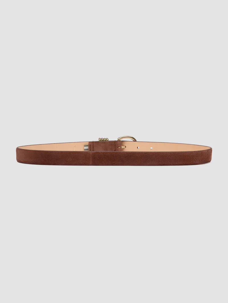 098 - Brown Suede Belt - Image 3