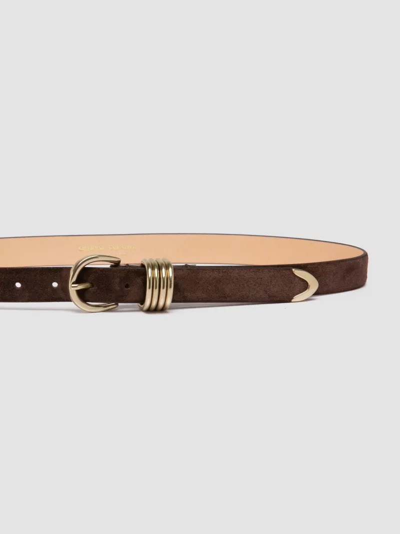098 - Brown Suede Belt - Image 4