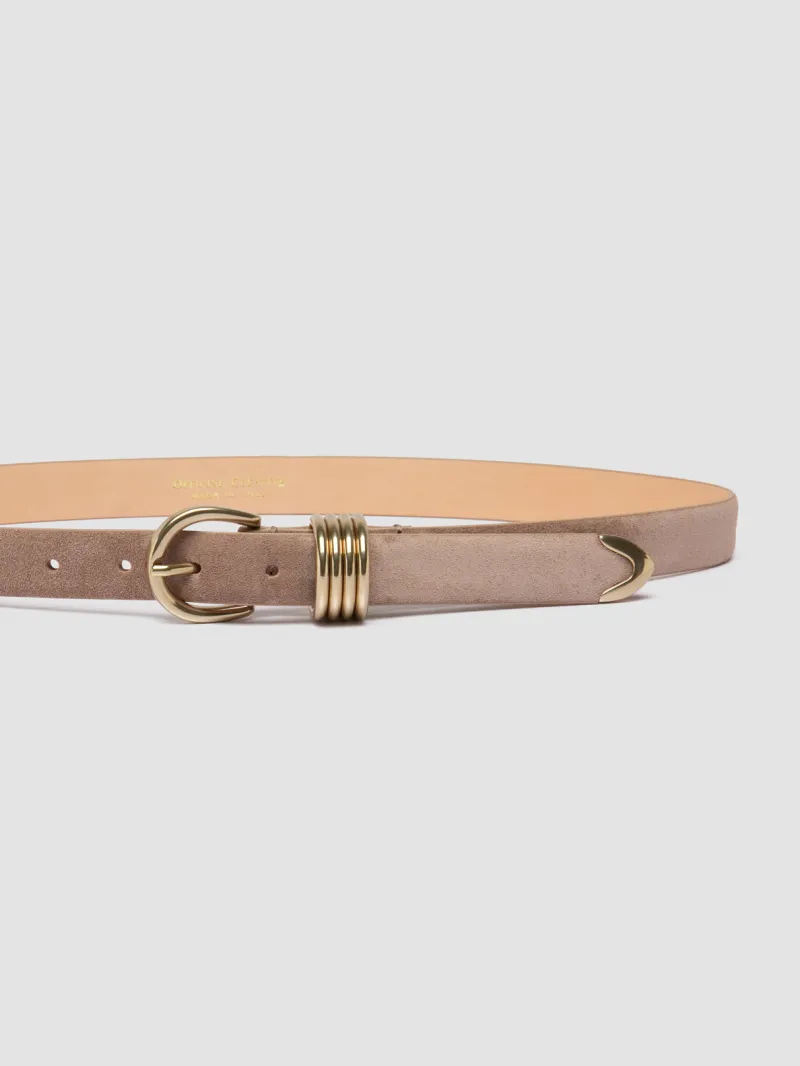 098 - Taupe Suede Belt - Image 4