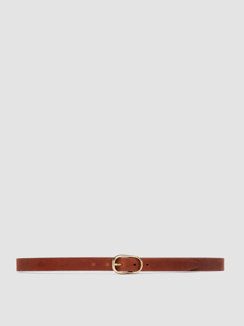 099 - Brown Leather Belt