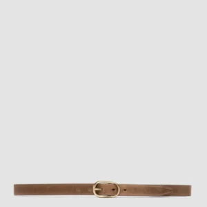 099 - Black Leather Belt