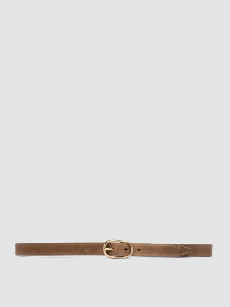 099 - Black Leather Belt