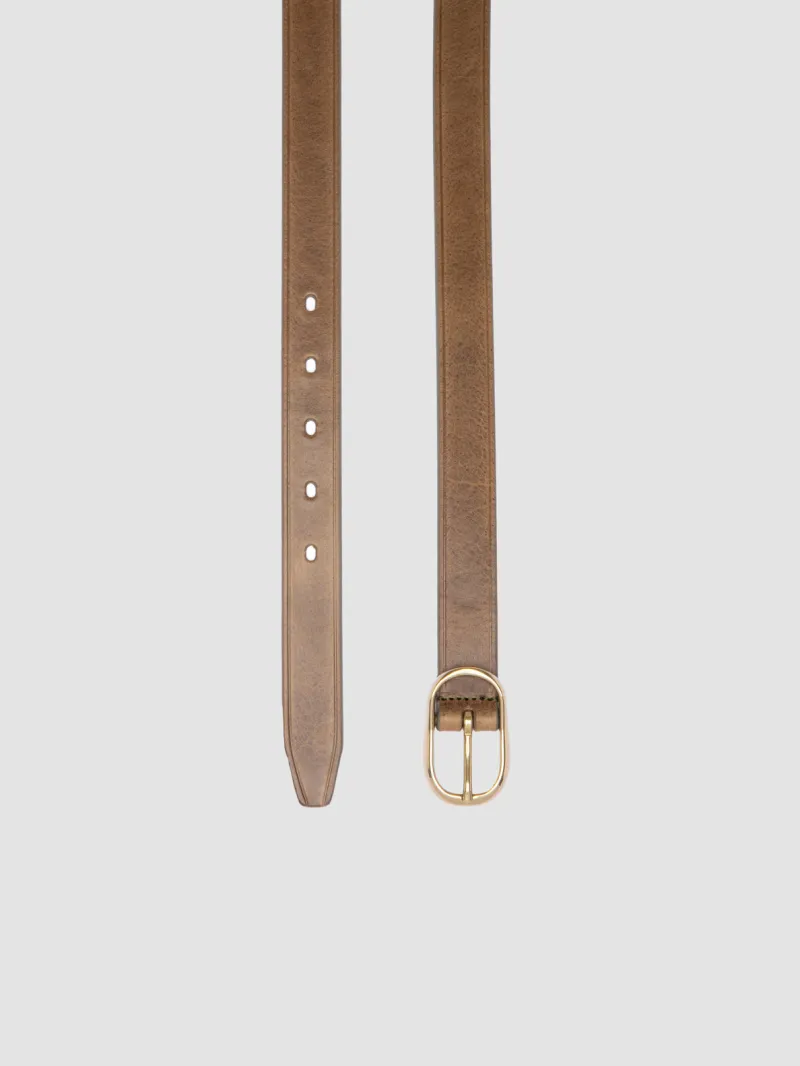 099 - Black Leather Belt - Image 2