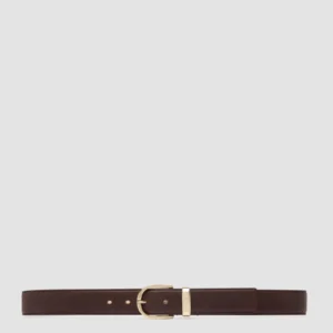 100 - Brown Leather Belt