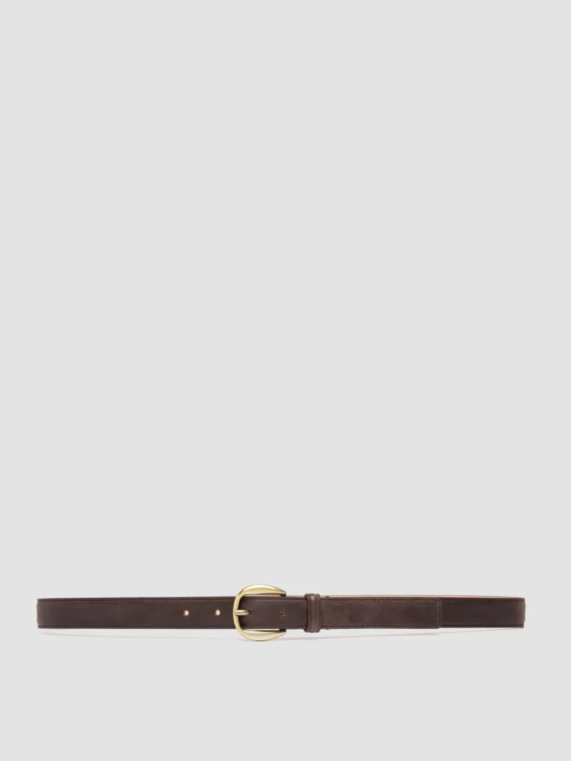 102 - Brown Leather Belt